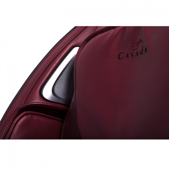 Массажное кресло Casada AlphaSonic 2 Red Black Массажное кресло Casada AlphaSonic 2 Red Black