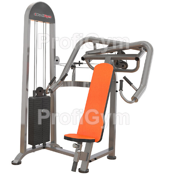 Жим от груди сидя вперед-вверх ProfiGym ТГ-0490-CE Жим от груди сидя вперед-вверх ProfiGym ТГ-0490-CE