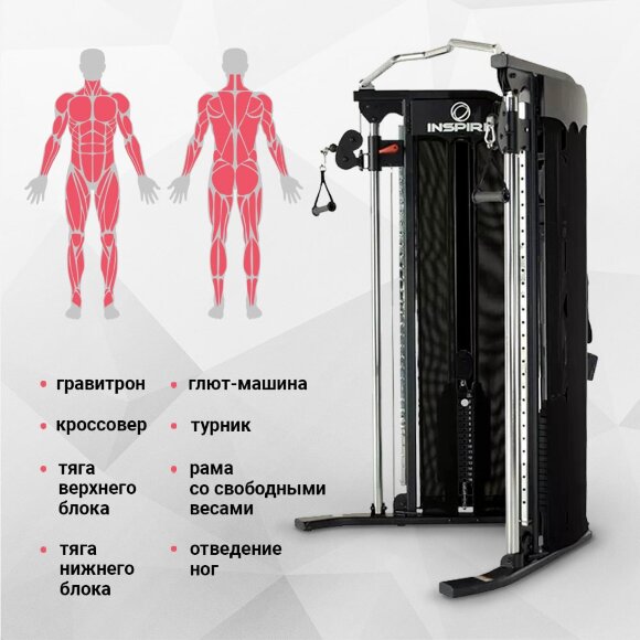 Двойной блок регулируемый Inspire FT1 (FT10B) Двойной блок регулируемый Inspire FT1 (FT10B)
